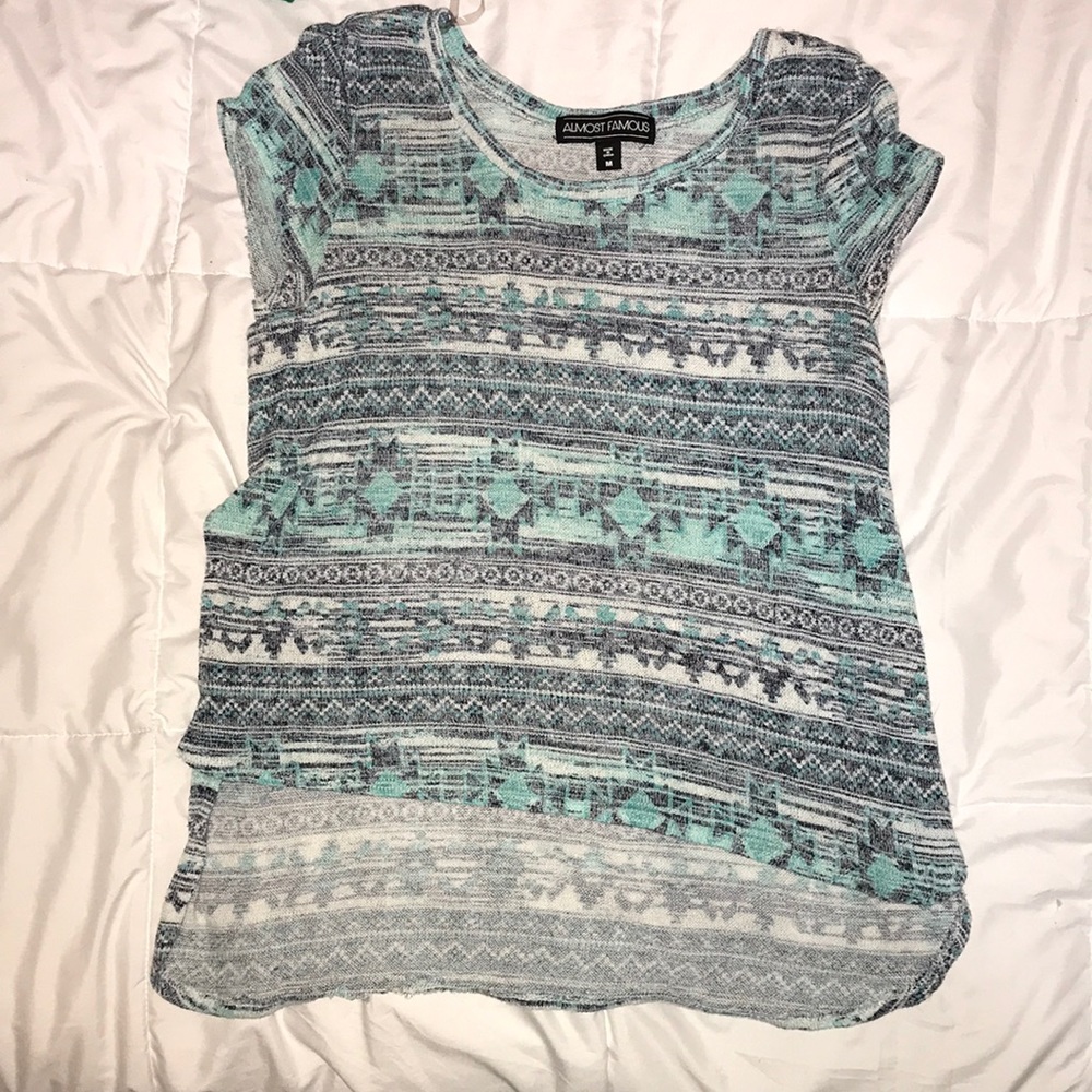 High low shirt medium